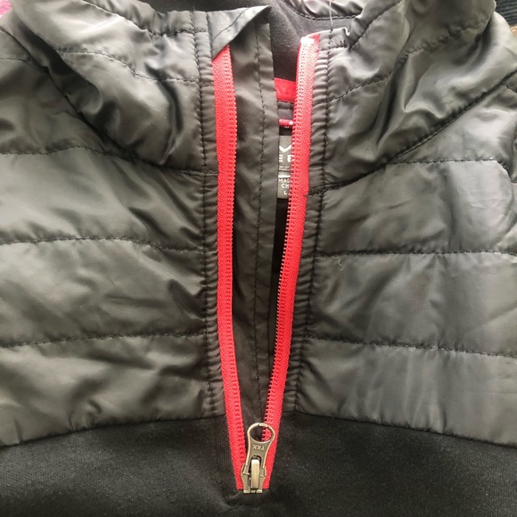 Eddie Bauer Mixed Media 1/4 Zip Pullover Jacket L - Picture 7 of 9